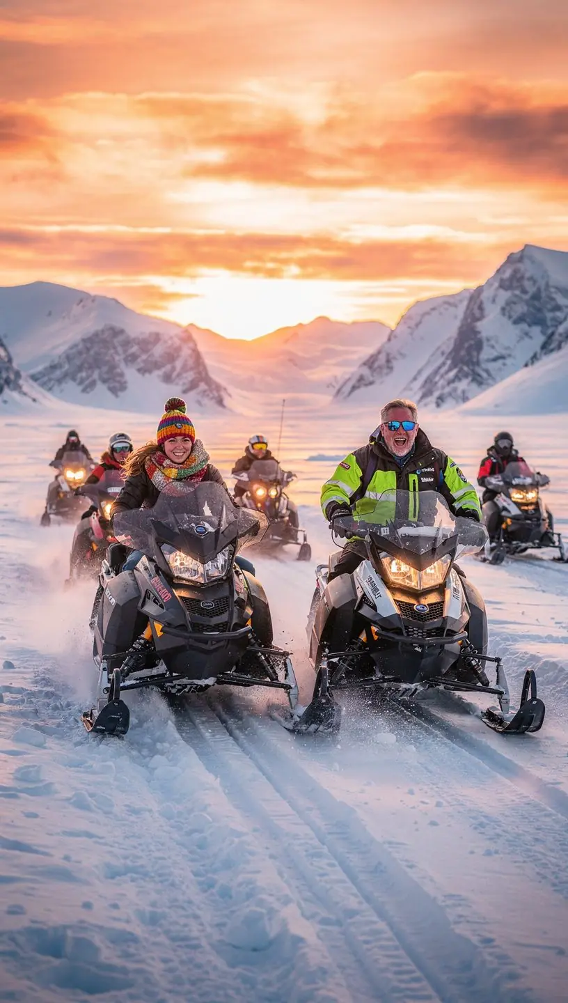 Солнечный день на фоне величественных гор и спокойных озер, идеальный для приключений.